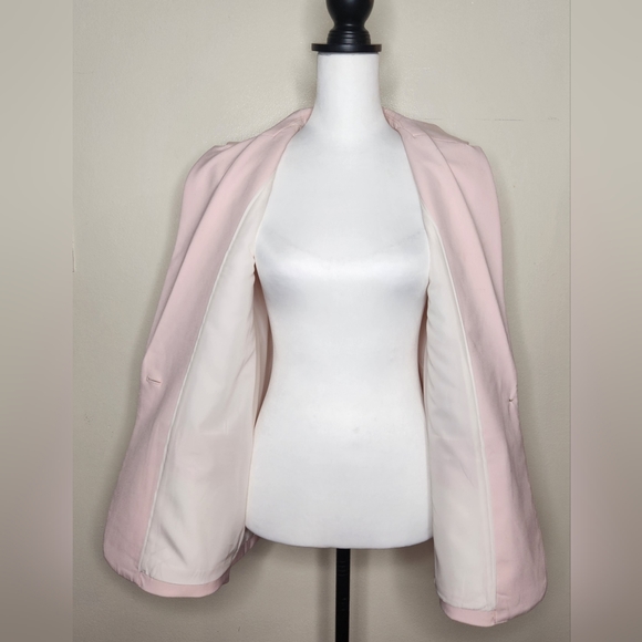 J.Crew factory $198 One Button Blazer Sunwashed Pink Size 6 BO599 - Picture 5 of 9